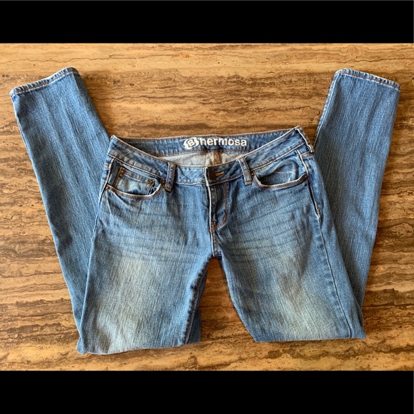 BULLHEAD HERMOSA SUPER SKINNY SIZE 5 Short - Picture 3 of 6